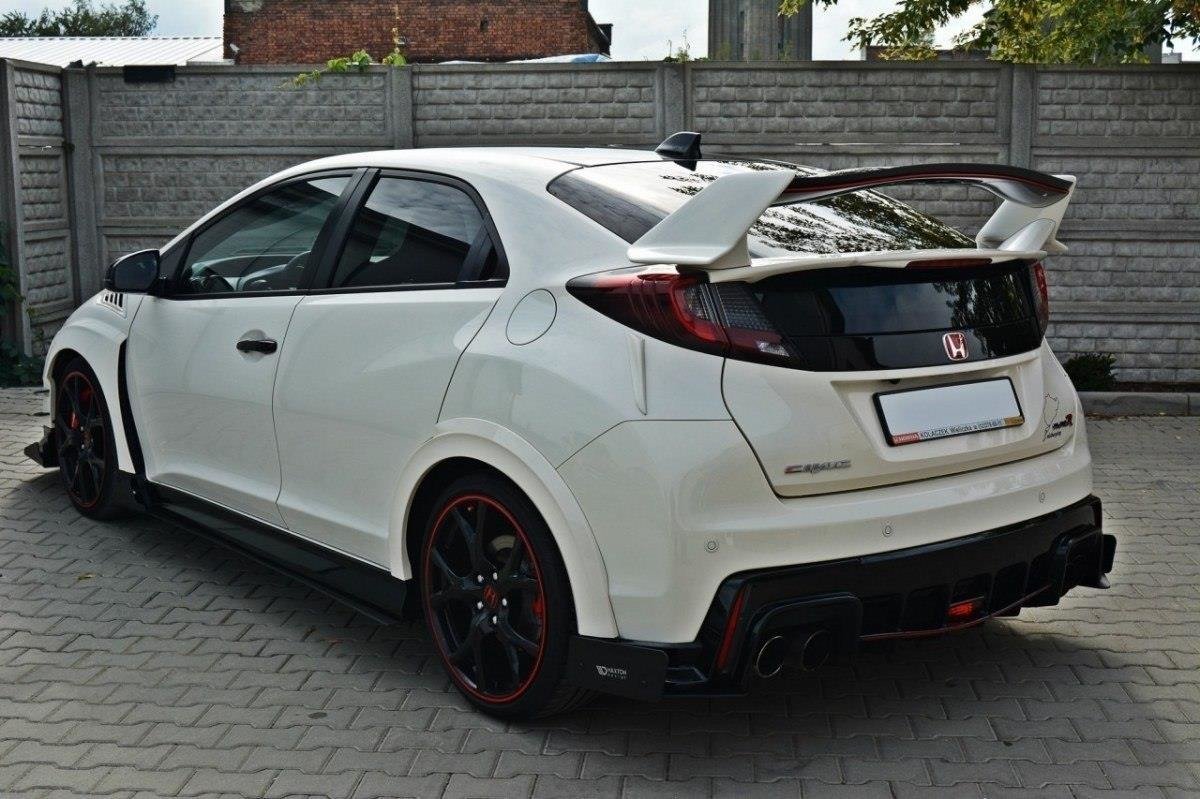 SPORT Heck Ansatz Flaps Diffusor passend für HONDA CIVIC IX TYPE R – Ansicht 5
