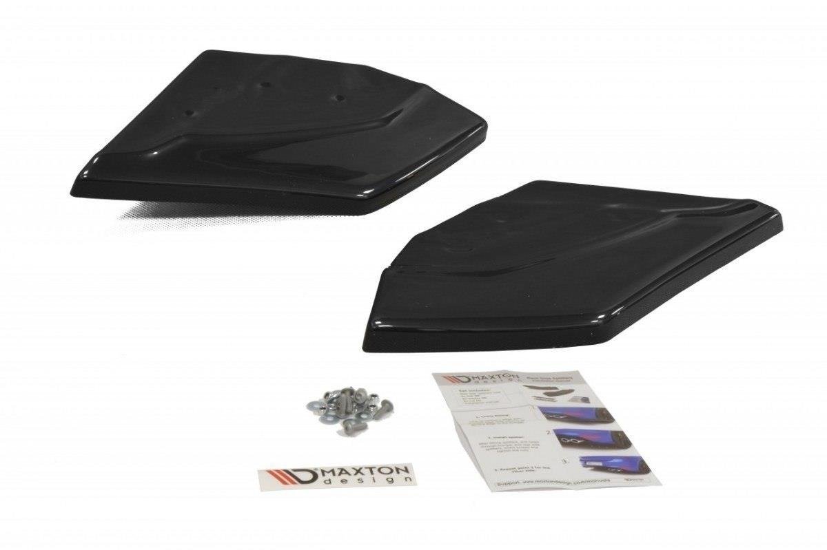 Heck Ansatz Flaps Diffusor passend für SEAT LEON III CUPRA / FR schwarz Hochglanz – Ansicht 5