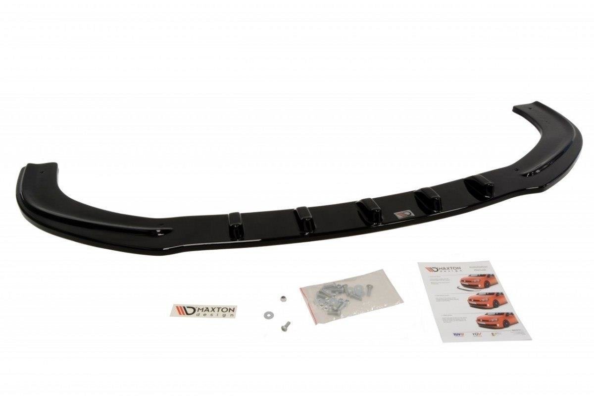 Street+ Spoilerlippe Front Ansatz passend für MAZDA 6 MK2 (FÜR DYNAMIC SPORTSTOßSTANGE) schwarz Hochglanz – Ansicht 1