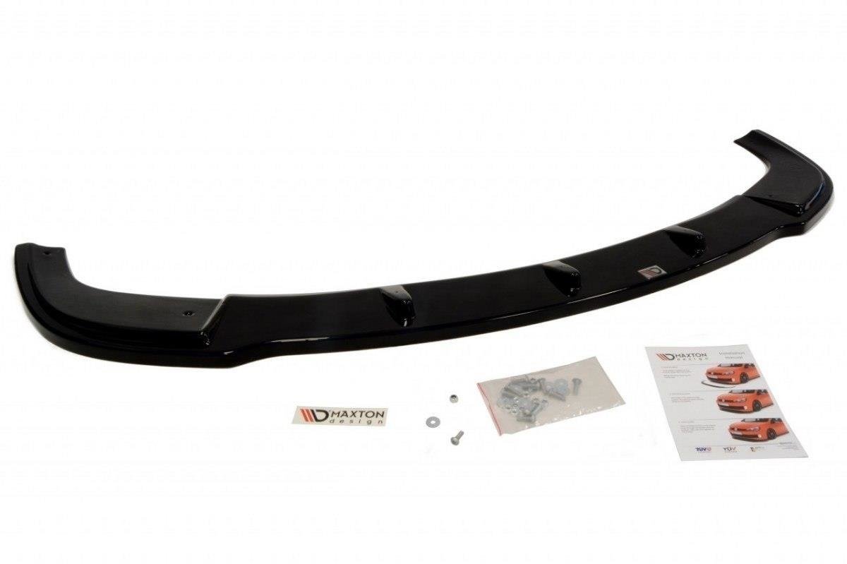 Street+ Spoilerlippe Front Ansatz passend für BMW 5er E60 M Paket schwarz Hochglanz – Ansicht 3