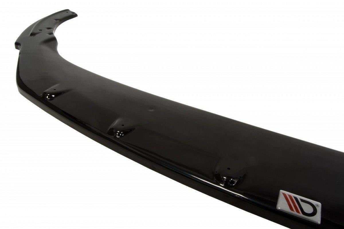 Street+ Spoilerlippe Front Ansatz passend für Skoda Fabia Mk2 FL schwarz Hochglanz – Ansicht 3
