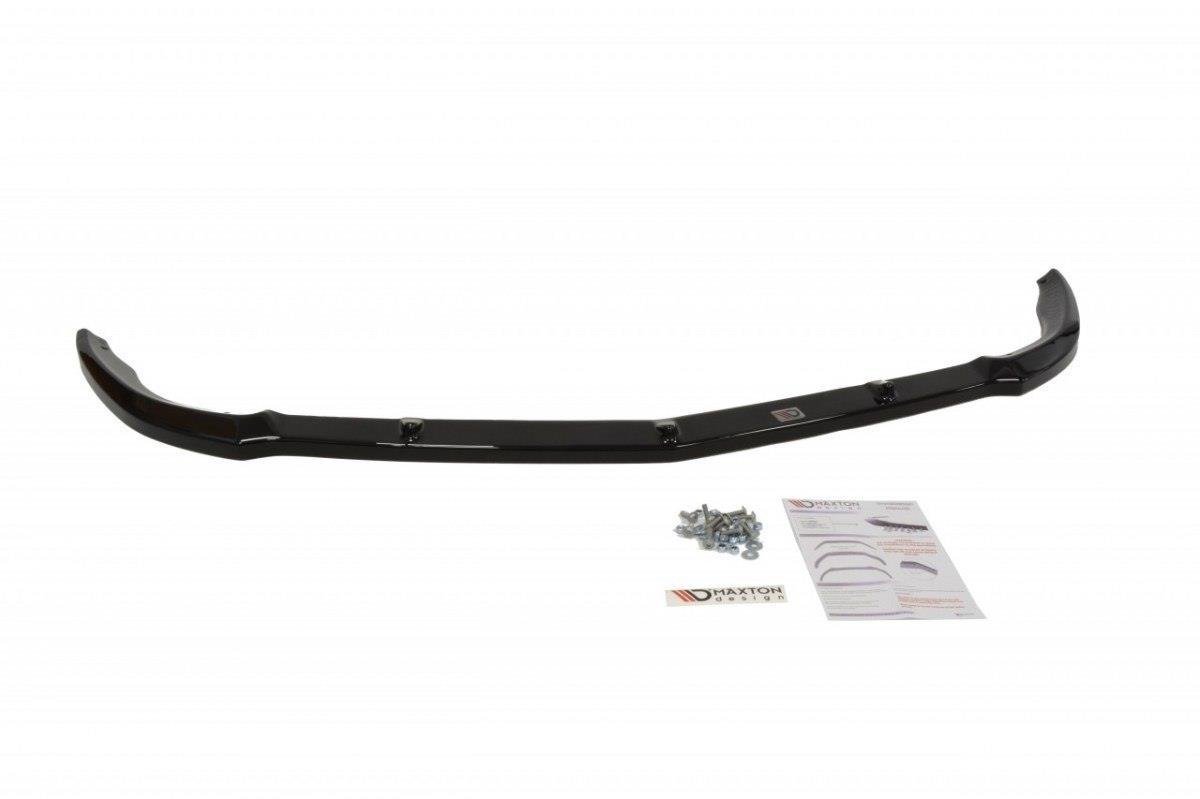 Street+ Spoilerlippe Front Ansatz passend für MERCEDES CLS C219 Serie schwarz Hochglanz – Ansicht 4