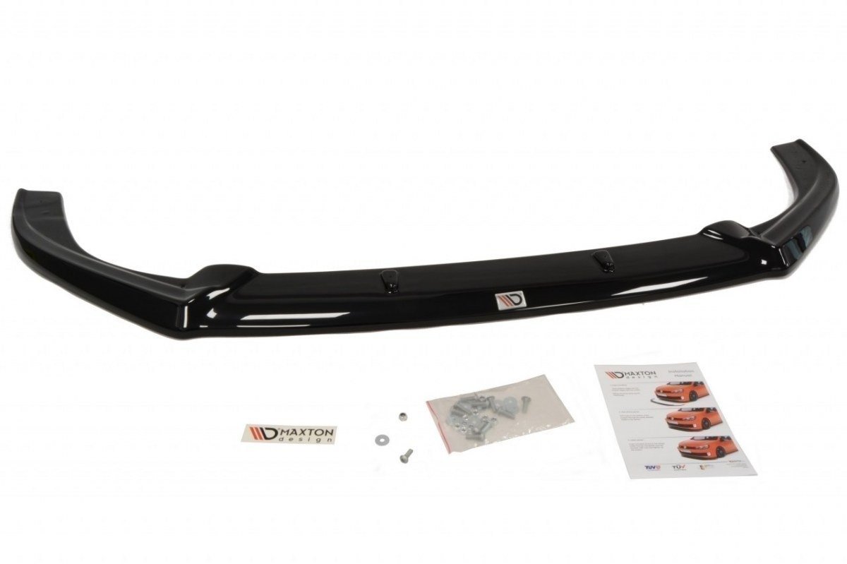 Street+ Spoilerlippe Front Ansatz passend für VW GOLF 6 schwarz Hochglanz – Ansicht 5