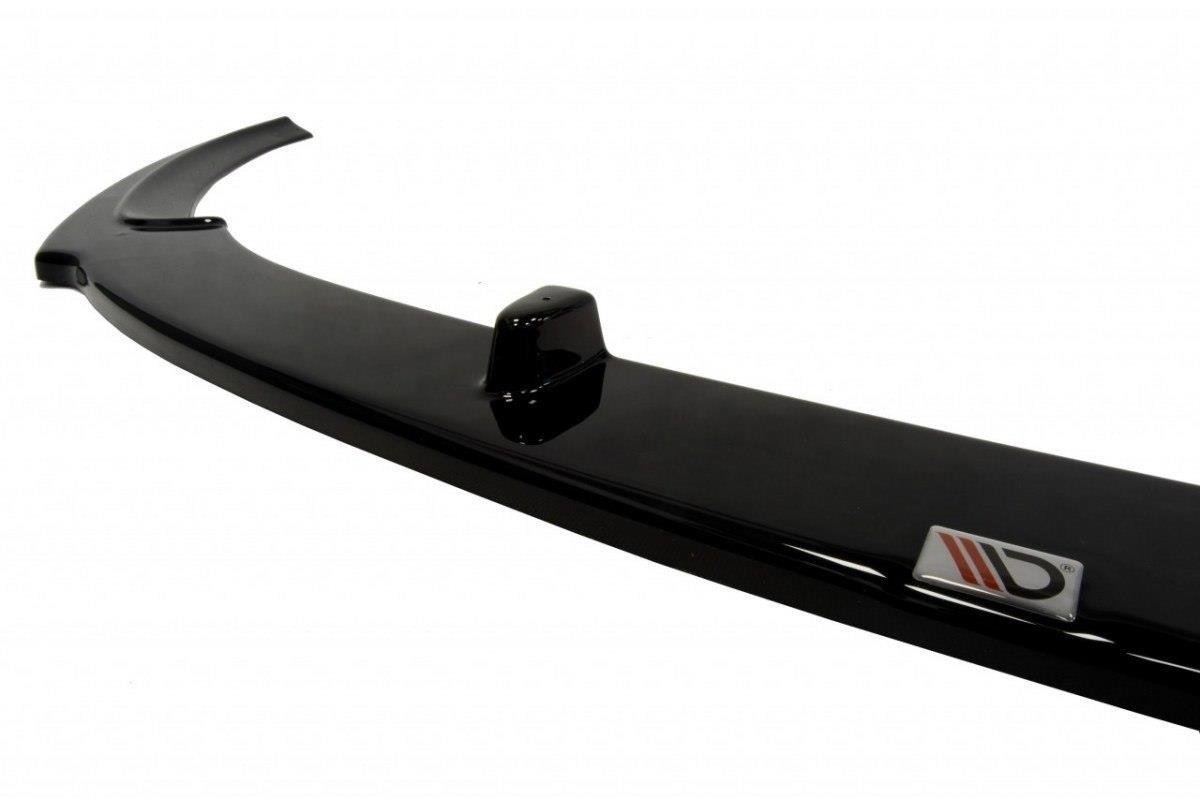 Street+ Spoilerlippe Front Ansatz passend für OPEL CORSA E OPC / VXR schwarz Hochglanz – Ansicht 3