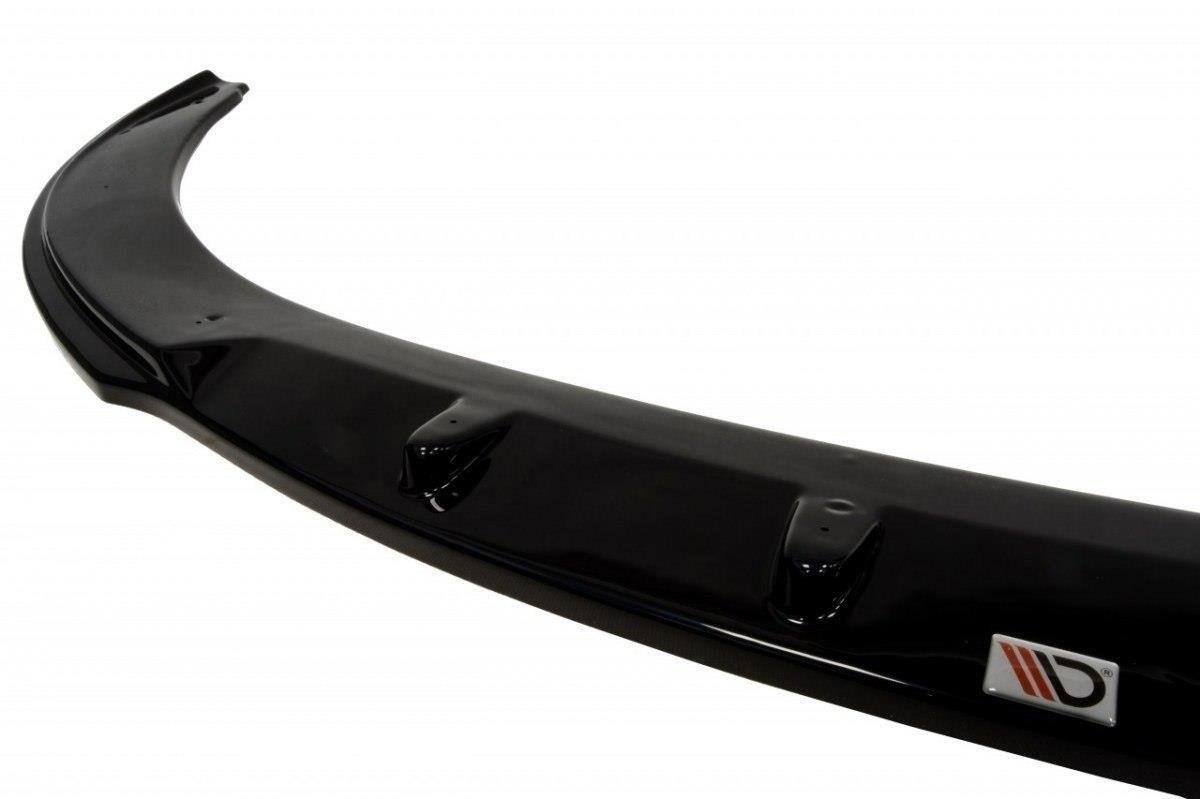 Street+ Spoilerlippe Front Ansatz passend für SEAT IBIZA IV FR (6J) vor Facelift schwarz Hochglanz – Ansicht 3