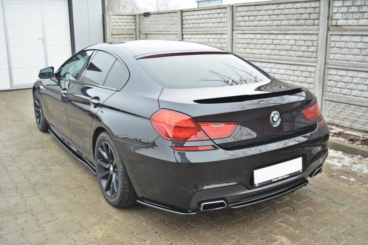 Heckspoiler Lippe BMW 6er Gran Coupé M Paket schwarz Hochglanz – Ansicht 4