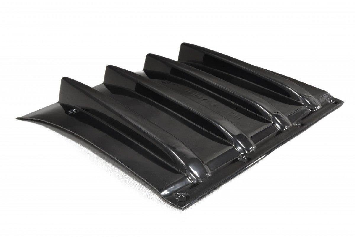 Diffusor Heck Ansatz passend für HONDA CIVIC IX TYPE R schwarz Hochglanz – Ansicht 6