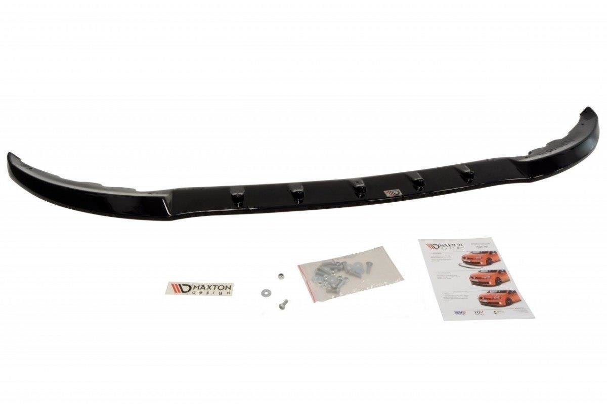 Street+ Spoilerlippe Front Ansatz passend für RENAULT MASTER MK3 schwarz Hochglanz – Ansicht 3