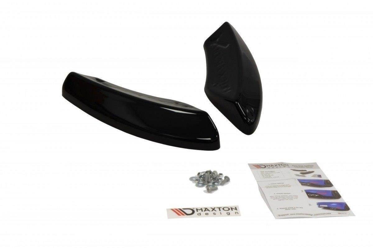 Heck Ansatz Flaps Diffusor passend für MAZDA CX-7 schwarz Hochglanz – Ansicht 5