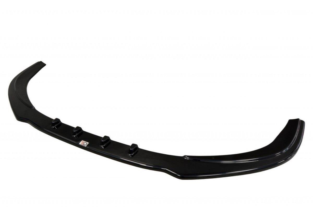 Street+ Spoilerlippe Front Ansatz V.1 passend für Audi S8 D4 Facelift schwarz Hochglanz – Ansicht 1