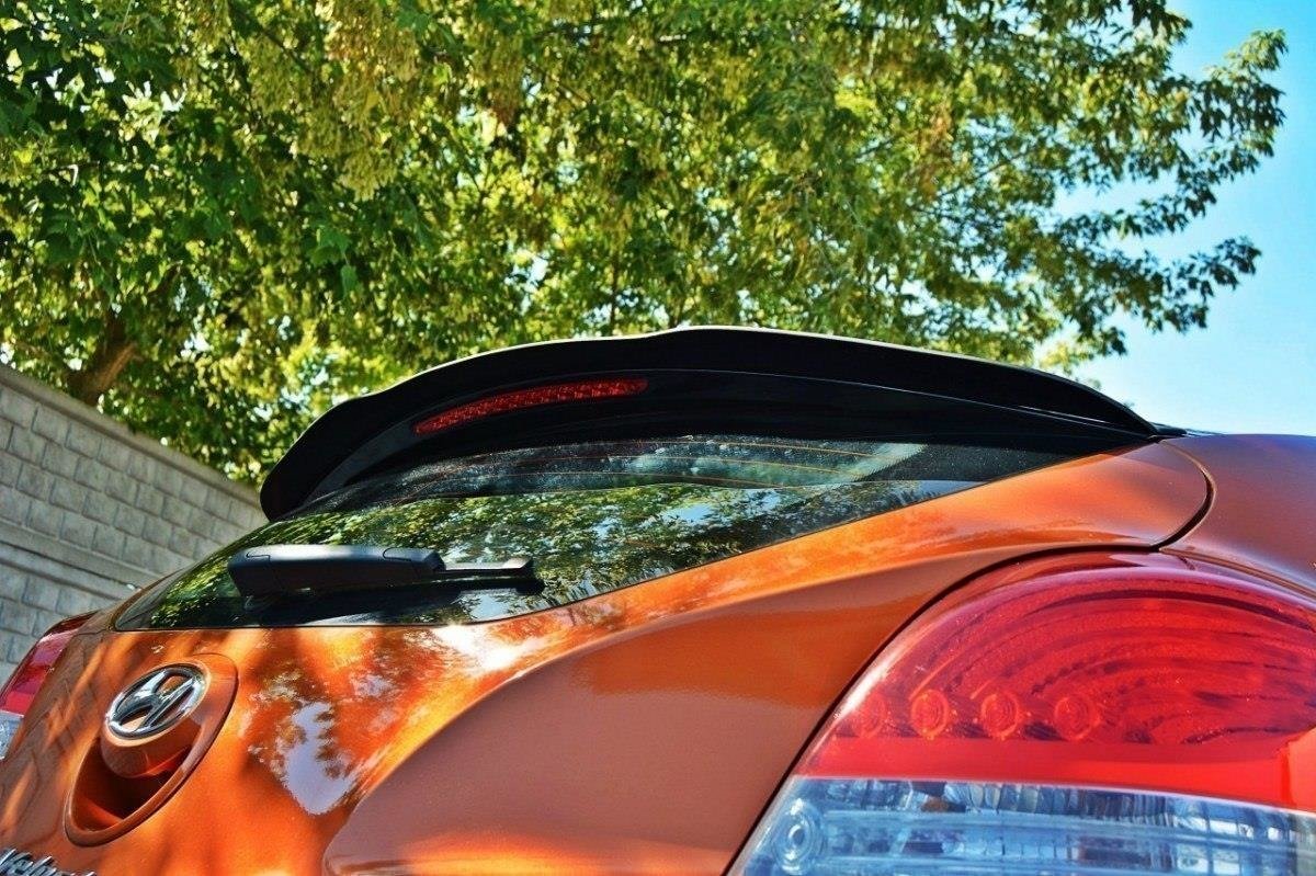 Heckspoiler Lippe Hyundai Veloster schwarz Hochglanz – Ansicht 3