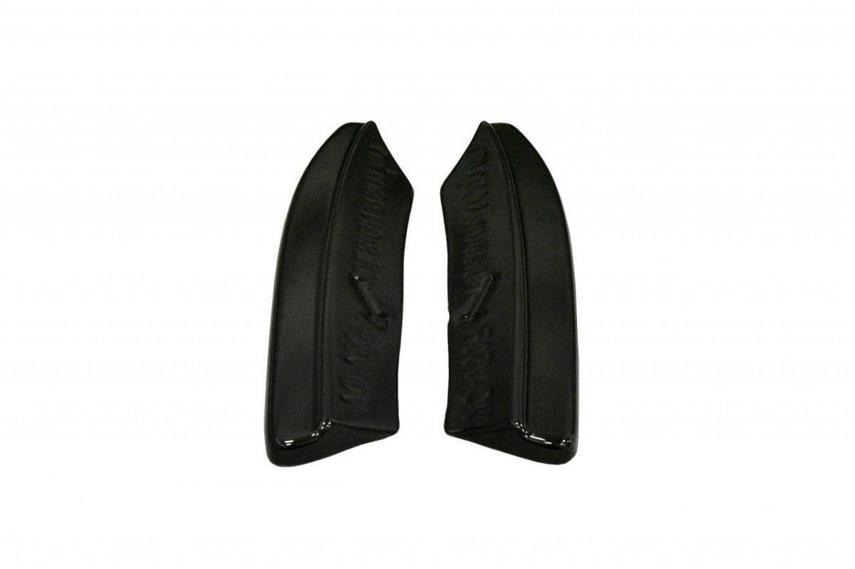 Heck Ansatz Flaps Diffusor passend für VOLVO V50F R-DESIGN schwarz Hochglanz – Ansicht 7