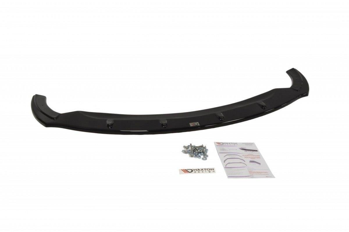 Street+ Spoilerlippe Front Ansatz passend für SEAT IBIZA 4 SPORTCOUPE (vor Facelift) schwarz Hochglanz – Ansicht 2