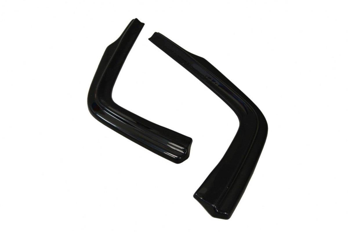 Heck Ansatz Flaps Diffusor passend für Lexus GS Mk4 Facelift H schwarz Hochglanz – Ansicht 4