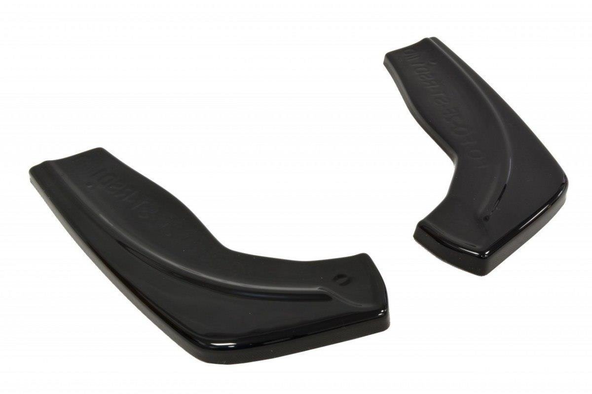 Heck Ansatz Flaps Diffusor V.1 passend für Ford Focus ST Mk2 FL schwarz Hochglanz – Ansicht 1