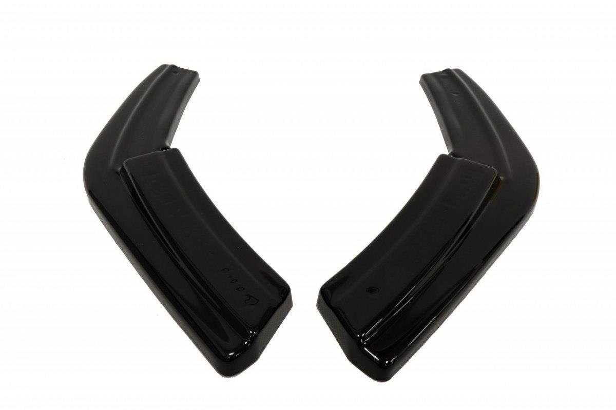 Heck Ansatz Flaps Diffusor passend für BMW 1er F20/F21 M-Power (vor Facelift) schwarz Hochglanz – Ansicht 4