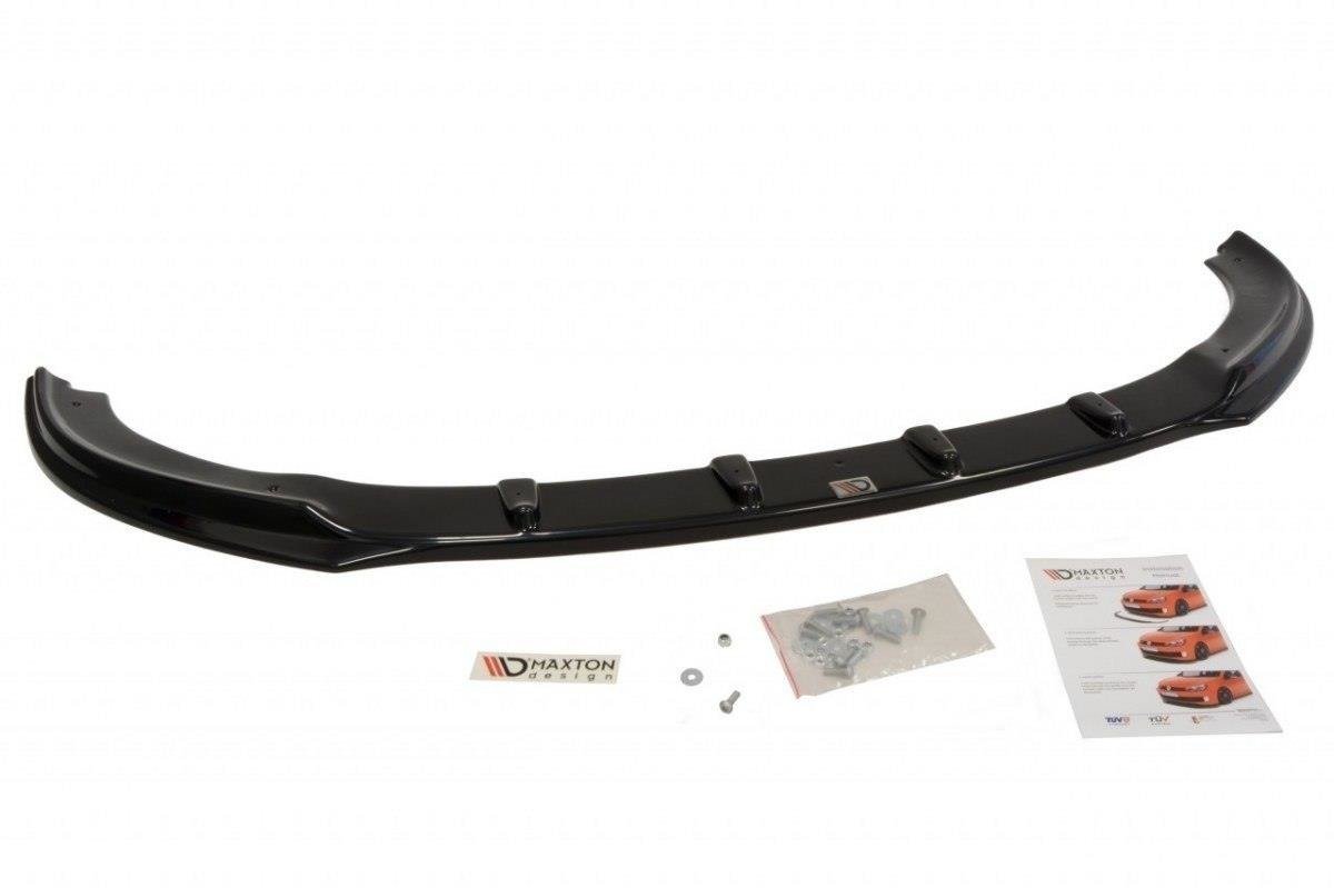 Street+ Spoilerlippe Front Ansatz passend für FORD FOCUS II Facelift schwarz Hochglanz – Ansicht 3
