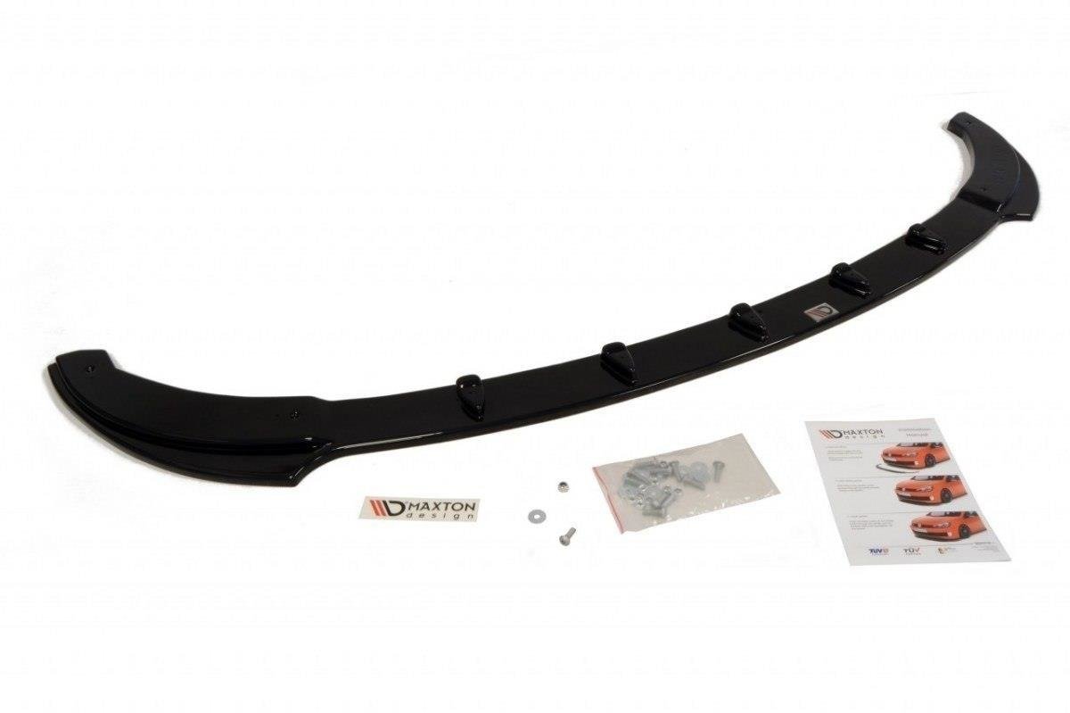 Street+ Spoilerlippe Front Ansatz passend für BMW Z4 E85 / E86 Facelift schwarz Hochglanz – Ansicht 1