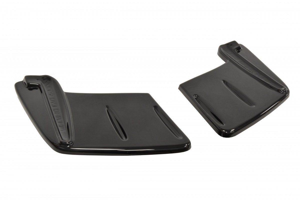 Heck Ansatz Flaps Diffusor passend für Mitsubishi Lancer Evo X schwarz Hochglanz – Ansicht 7