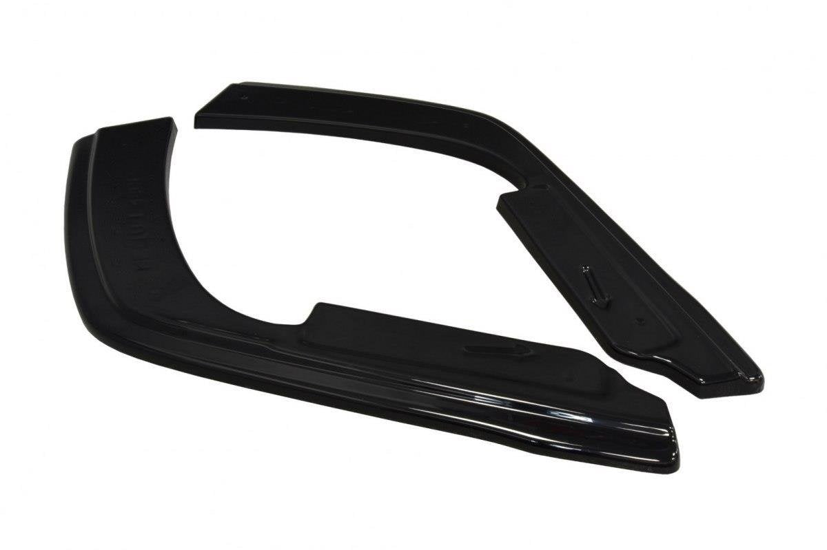 Heck Ansatz Flaps Diffusor passend für Renault Talisman schwarz Hochglanz – Ansicht 5