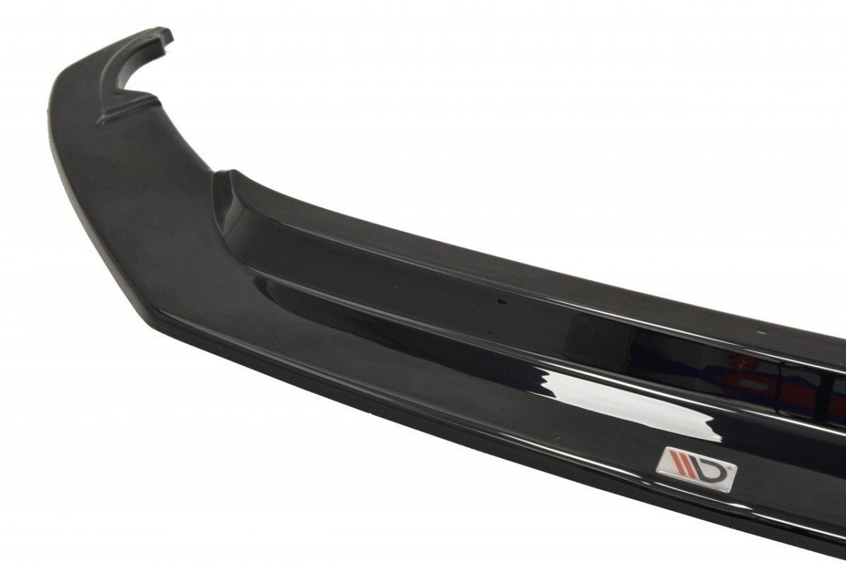Street+ Spoilerlippe Front Ansatz V.1 passend für Audi R8 Mk.2 schwarz Hochglanz – Ansicht 3