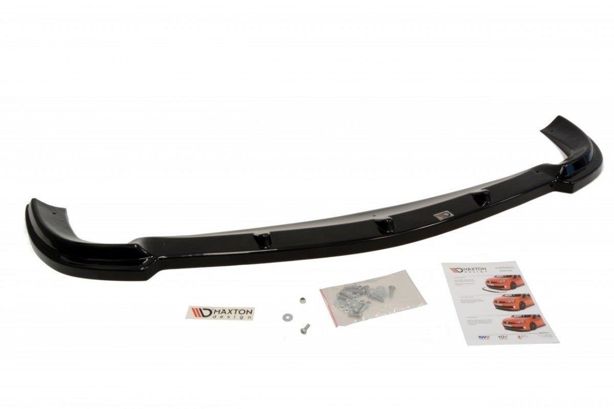 Street+ Spoilerlippe Front Ansatz passend für MERCEDES CLK W208 (FÜR W208 AMG) schwarz Hochglanz – Ansicht 1