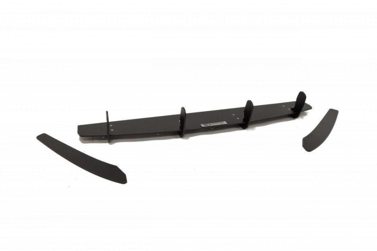 Heckschürze passend für & Heck Ansatz Flaps Diffusor passend für Audi A6 S-Line Limousine / Avant C7 (auspuffendrohr 2x1) – Ansicht 2