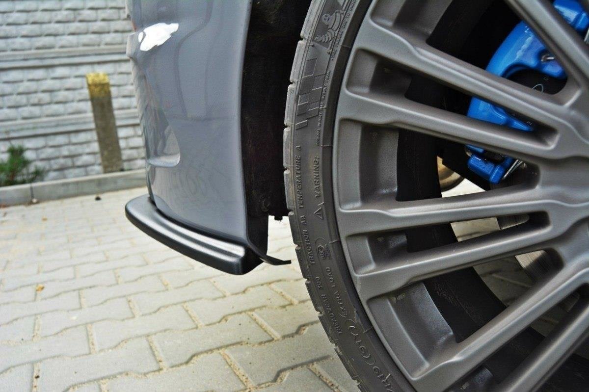Heck Ansatz Flaps Diffusor passend für Ford Focus RS Mk3 schwarz Hochglanz – Ansicht 1