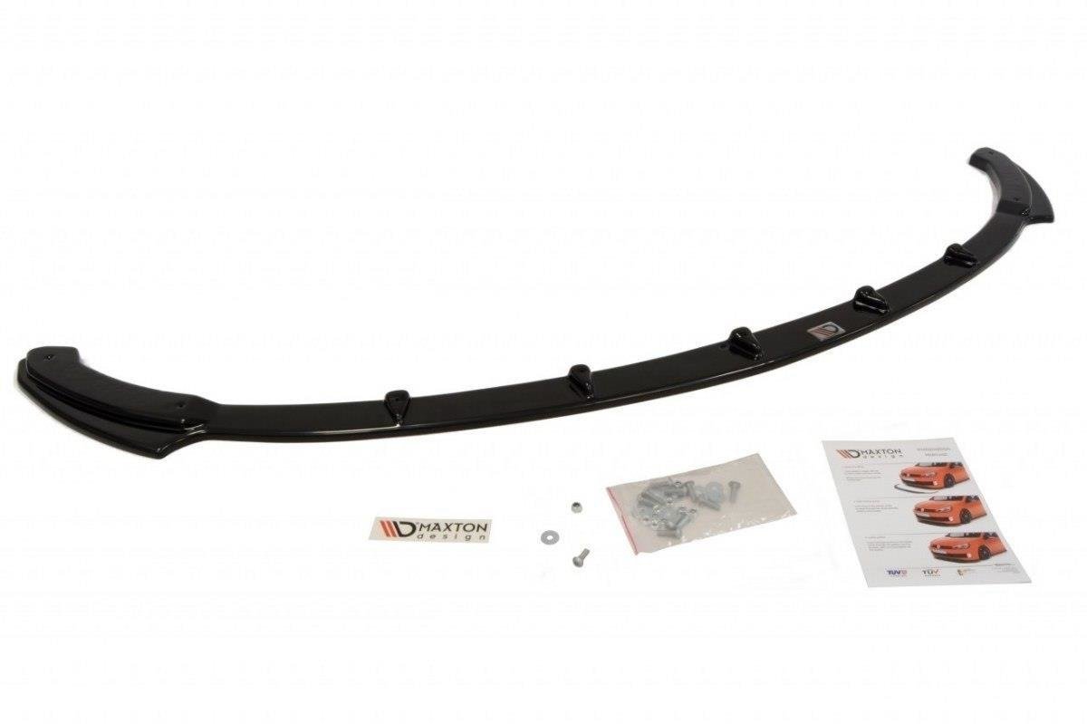 Street+ Spoilerlippe Front Ansatz passend für v.1 BMW Z4 E85 / E86 vor Facelift schwarz Hochglanz – Ansicht 1