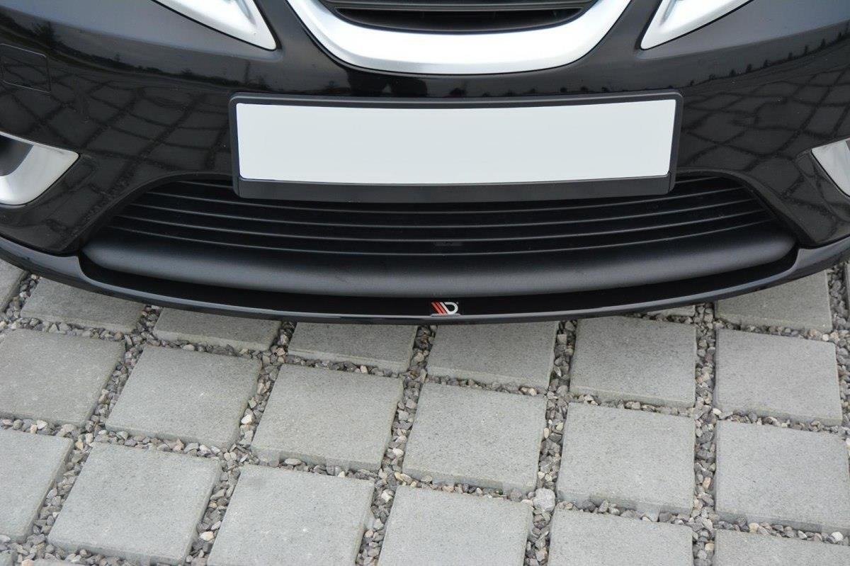 Street+ Spoilerlippe Front Ansatz passend für Saab 9-3 Aero Mk2 Facelift schwarz Hochglanz – Ansicht 3