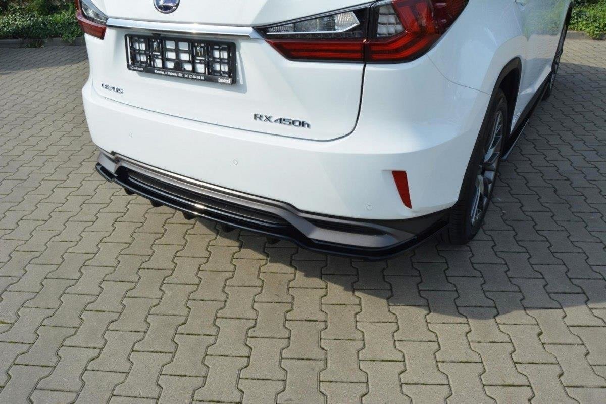 Heckansatz Lexus RX Mk4 H DTM LOOK schwarz Hochglanz – Ansicht 1