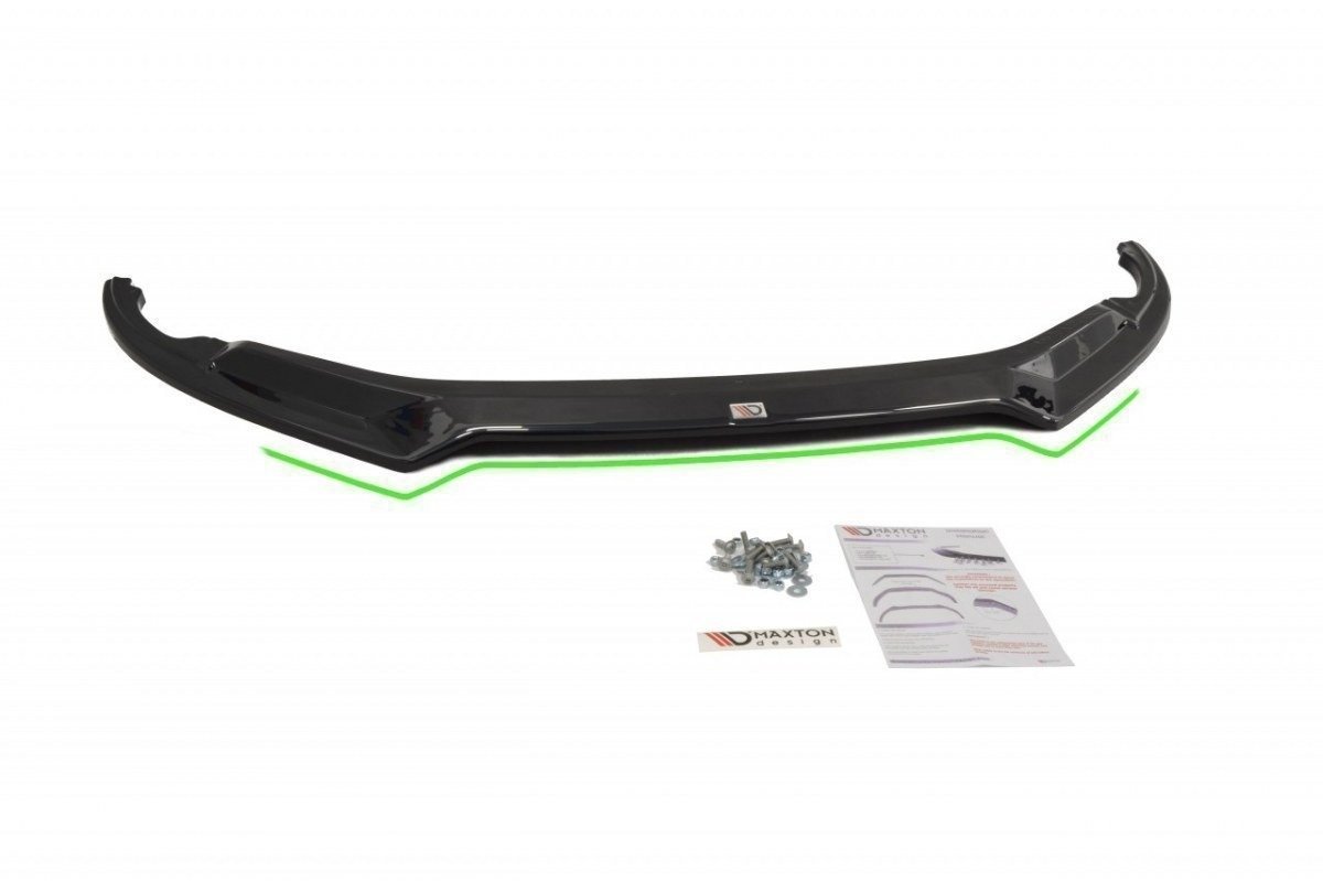 Street+ Spoilerlippe Front Ansatz V.2 passend für Audi R8 Mk.2 schwarz Hochglanz – Ansicht 5
