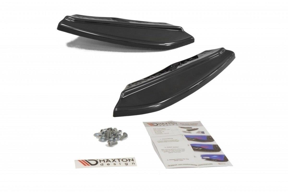 Heck Ansatz Flaps Diffusor passend für Alfa Romeo Brera schwarz Hochglanz – Ansicht 5
