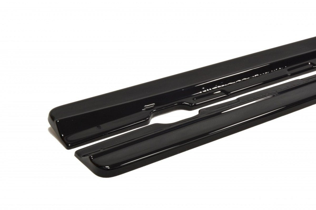 Street+ Seitenschweller Leisten passend für Chevrolet Camaro SS / Standard Mk5 schwarz Hochglanz – Ansicht 8