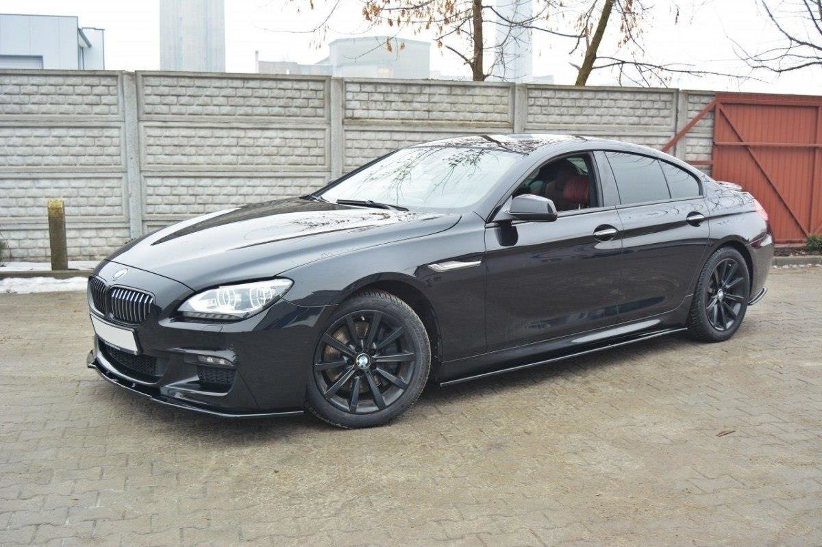 Street+ Seitenschweller Leisten passend für BMW 6er Gran Coupé M-Paket F06 schwarz Hochglanz – Ansicht 3