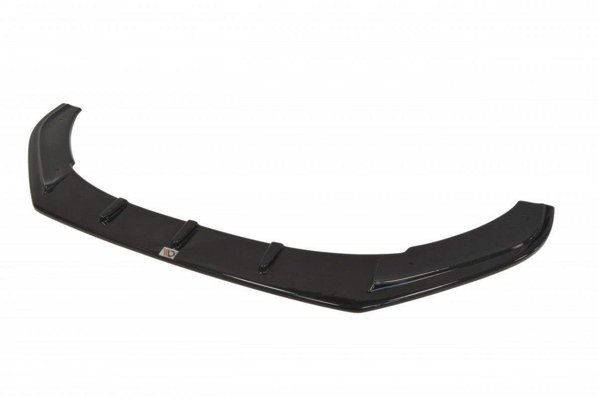 Street+ Spoilerlippe Front Ansatz V.1 passend für VW Polo GTI Mk5 Facelift schwarz Hochglanz – Ansicht 4