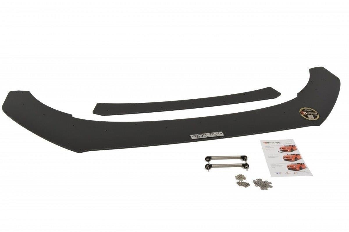 Racing Street+ Spoilerlippe Front Ansatz passend für VW Polo GTI Mk5 Facelift – Ansicht 4