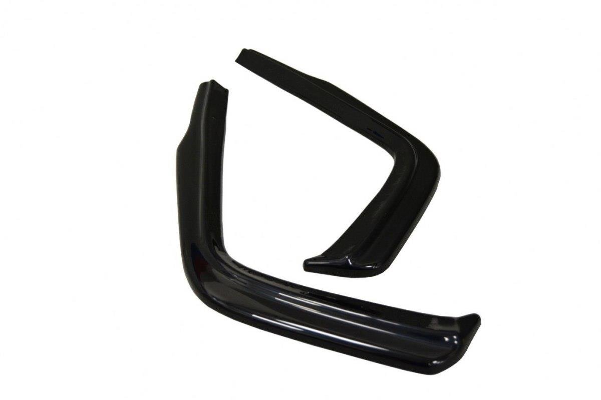 Heck Ansatz Flaps Diffusor passend für Lexus GS Mk4 Facelift T schwarz Hochglanz – Ansicht 4