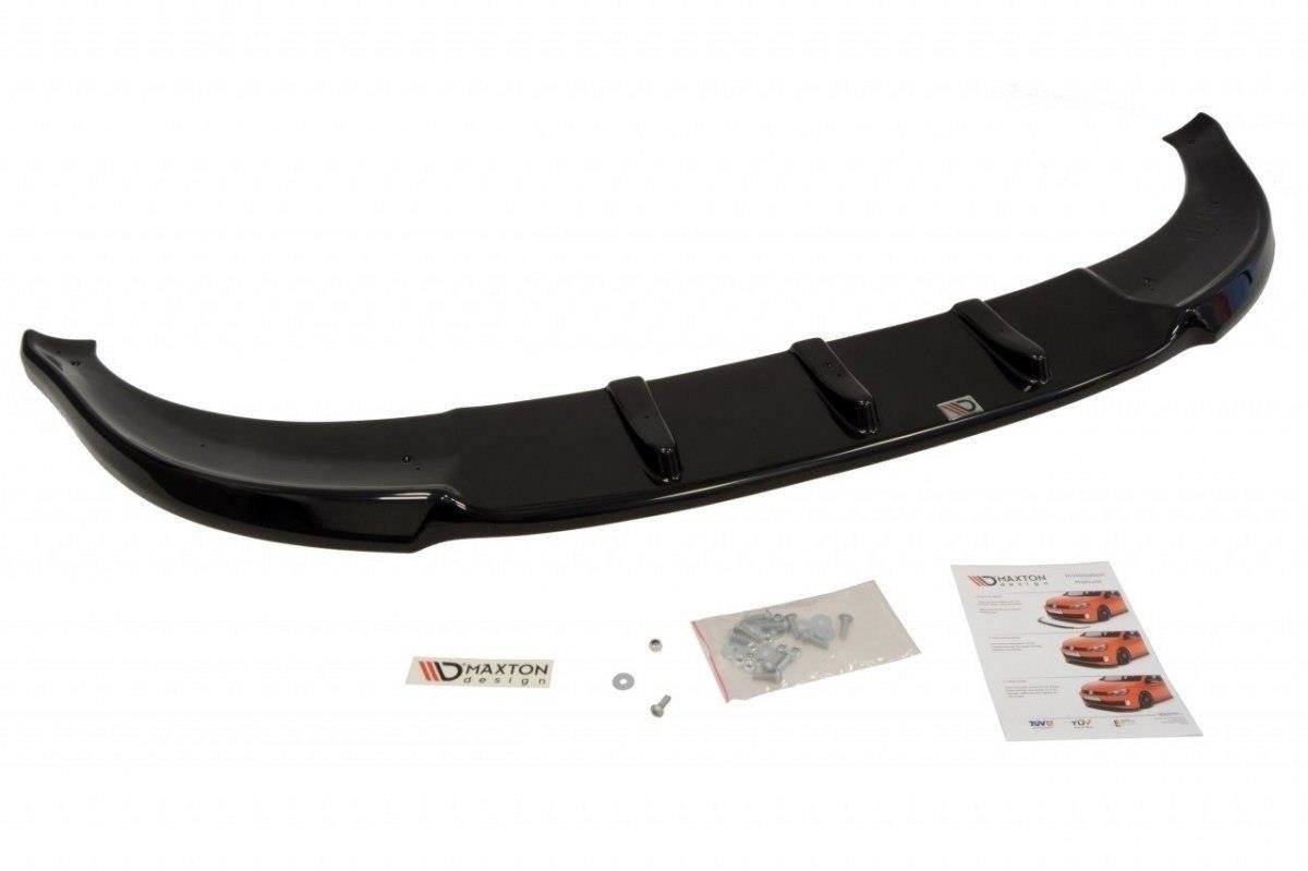 Street+ Spoilerlippe Front Ansatz passend für AUDI A3 8P (vor Facelift) 2003-2005 schwarz Hochglanz – Ansicht 3