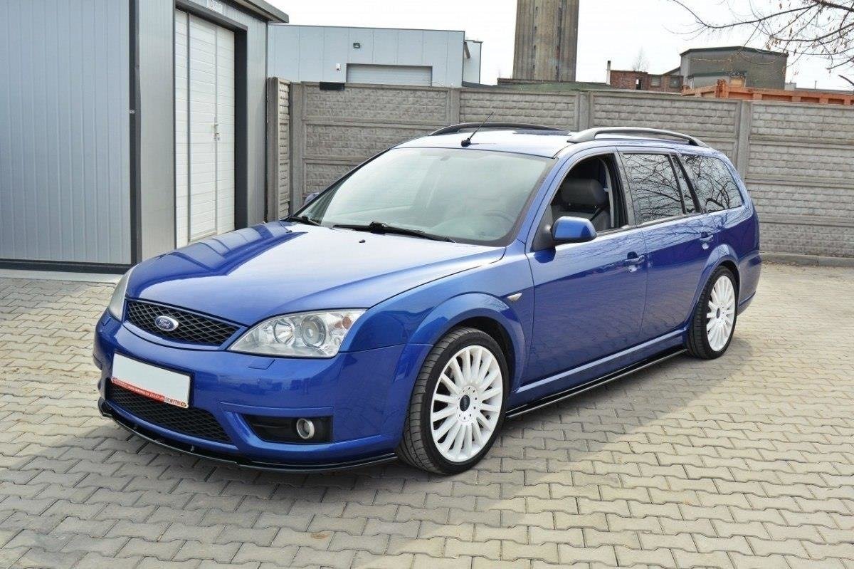 Street+ Seitenschweller Leisten passend für Ford Mondeo Mk3 ST220 schwarz Hochglanz – Ansicht 3