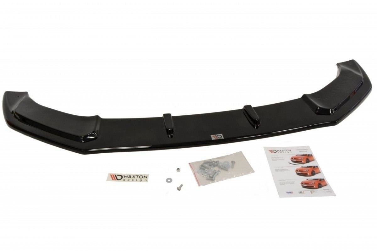 Street+ Spoilerlippe Front Ansatz V.1 passend für Audi TT RS 8J schwarz Hochglanz – Ansicht 5