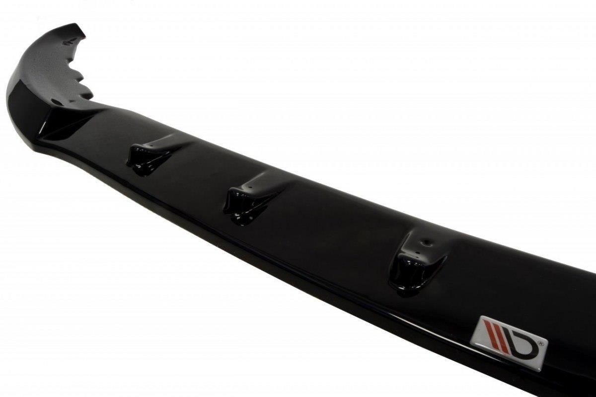 Street+ Spoilerlippe Front Ansatz passend für RENAULT MASTER MK3 schwarz Hochglanz – Ansicht 4