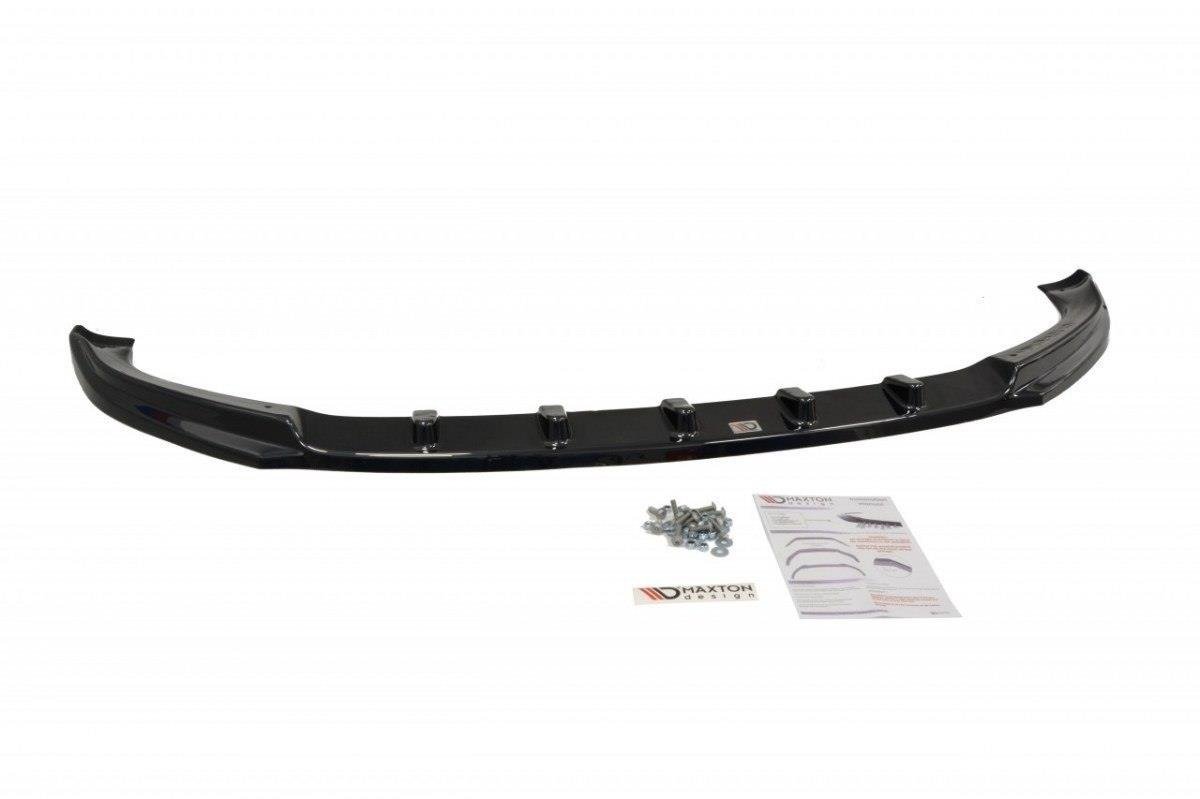 Street+ Spoilerlippe Front Ansatz passend für VW T5 Facelift schwarz Hochglanz – Ansicht 5
