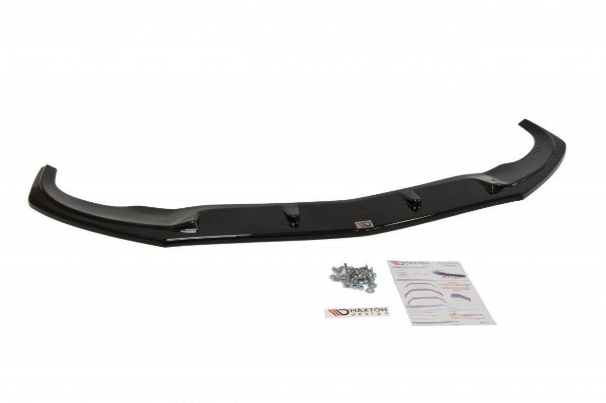 Street+ Spoilerlippe Front Ansatz passend für v.2 MERCEDES CLA 45 AMG C117 (vor Facelift) schwarz Hochglanz – Ansicht 5