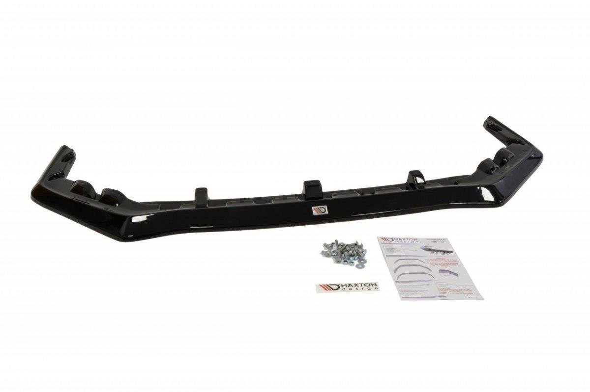 Street+ Spoilerlippe Front Ansatz passend für Subaru Impreza MK4 WRX STI V.1 schwarz Hochglanz – Ansicht 6