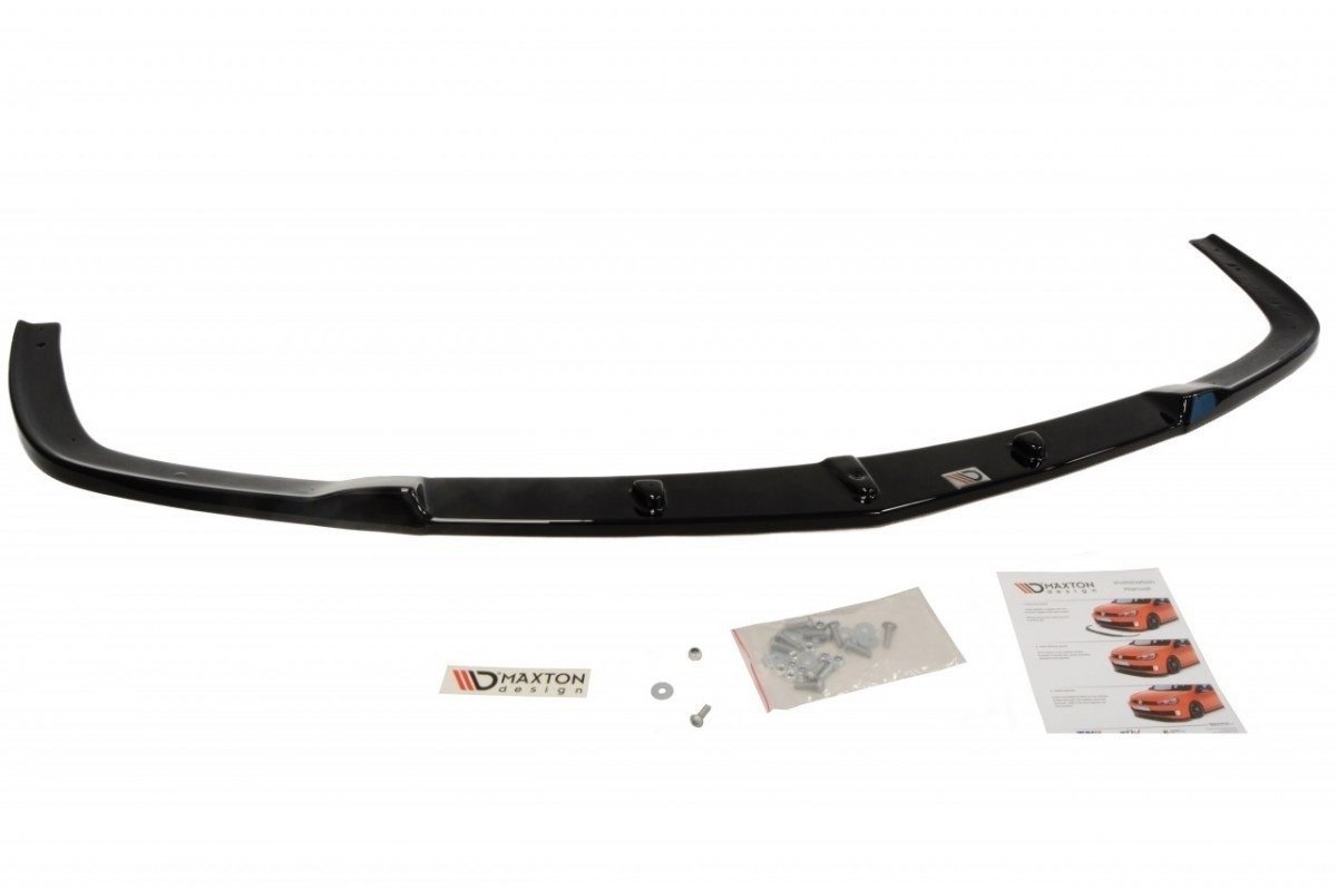 Street+ Spoilerlippe Front Ansatz passend für OPEL ASTRA H OPC / VXR Nurburg schwarz Hochglanz – Ansicht 6