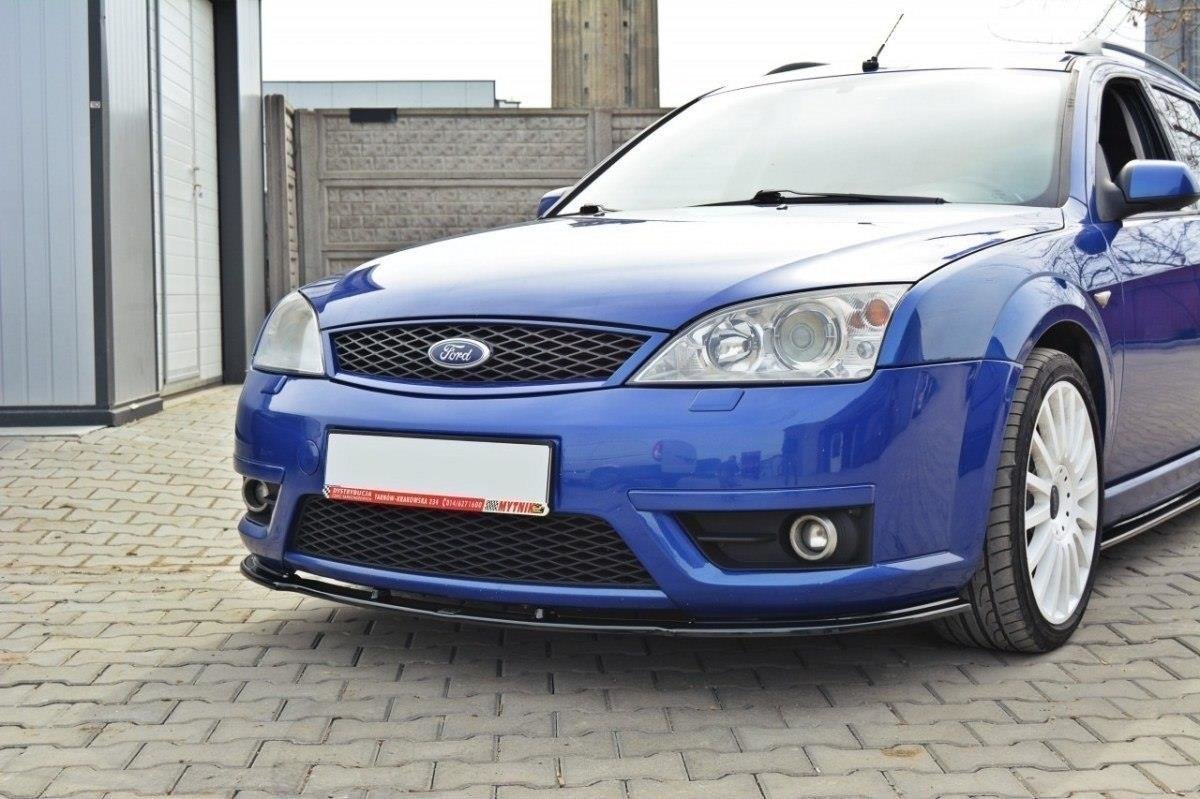 Street+ Spoilerlippe Front Ansatz passend für Ford Mondeo Mk3 ST220 schwarz Hochglanz – Ansicht 3