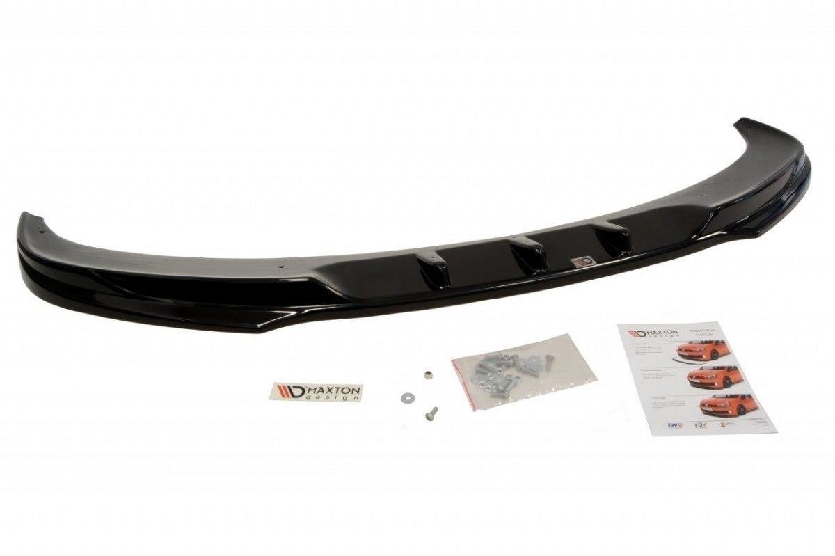 Street+ Spoilerlippe Front Ansatz passend für Mercedes Sprinter Mk2  schwarz Hochglanz – Ansicht 1