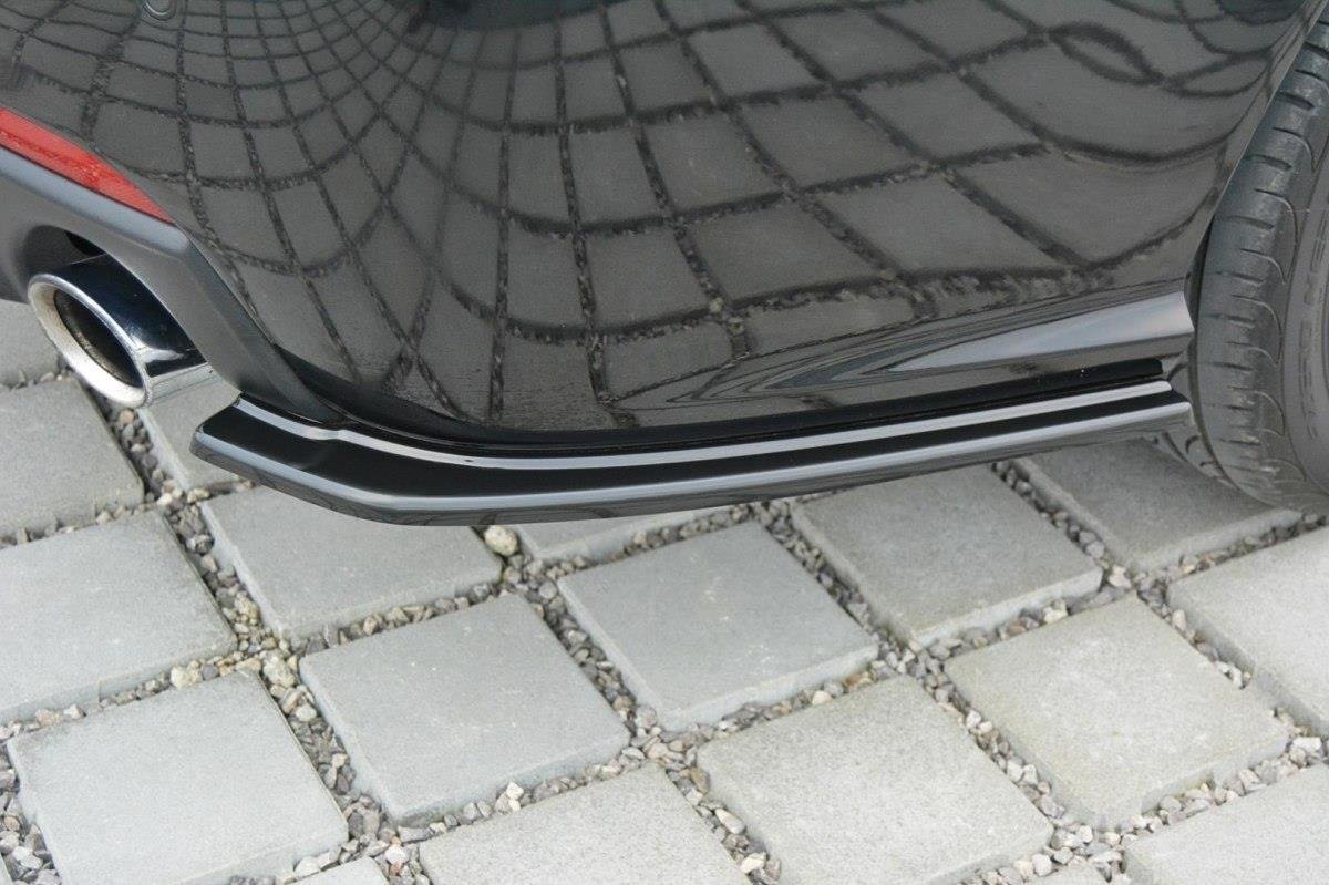 Heck Ansatz Flaps Diffusor passend für Saab 9-3 Aero Mk2 Facelift schwarz Hochglanz – Ansicht 4