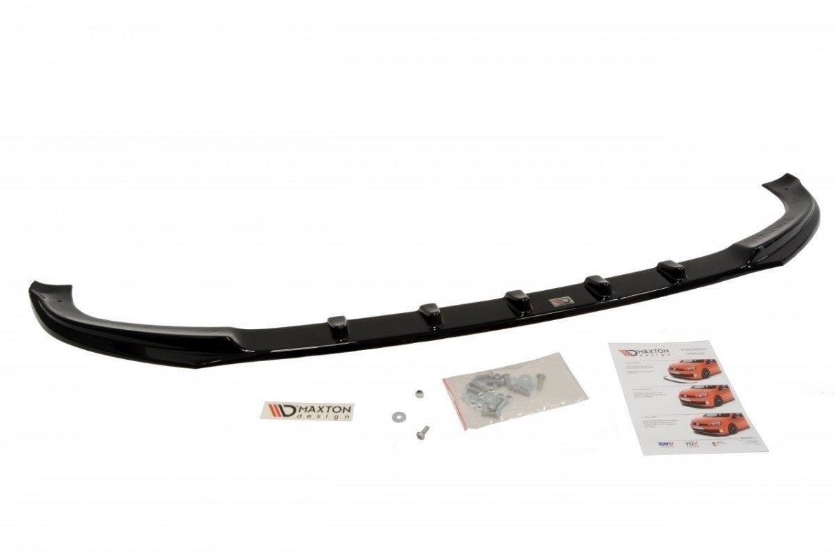 Street+ Spoilerlippe Front Ansatz passend für VW T5 (vor Facelift) schwarz Hochglanz – Ansicht 1